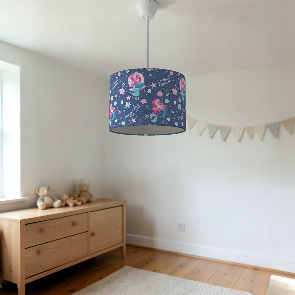 Enchanting Mermaid Princess lampshade