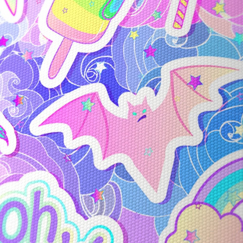 Pastel Unicorn Ice Cream Cupcake lampshade