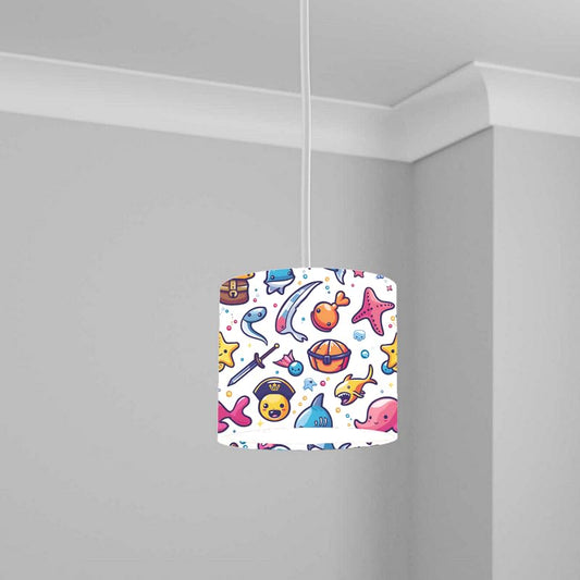 Aquatic Lampshade Kids Bedroom LightShade ver302 20CM X 18.5CM