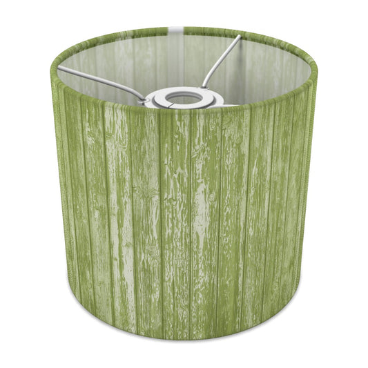 Green Wood Grain Pattern lampshade - 20cm Ceiling