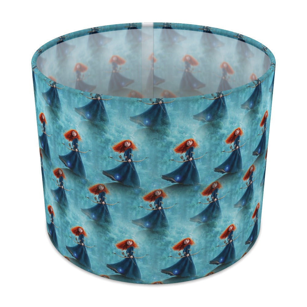Princess Brave Blue Character lampshade - 25cm Table