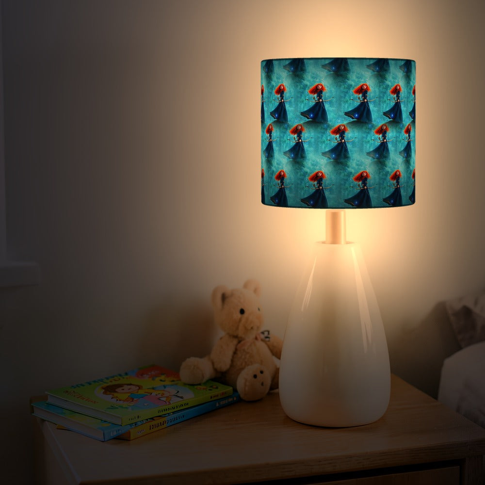 Princess Brave Blue Character lampshade