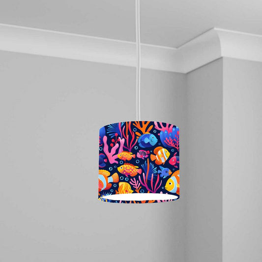 Aquatic Lampshade Kids Bedroom LightShade ver319 20CM X 18.5CM