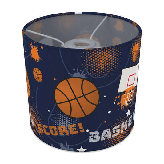 Navy Slam Dunk lampshade - 20cm x 18.5cm Ceiling - main photo