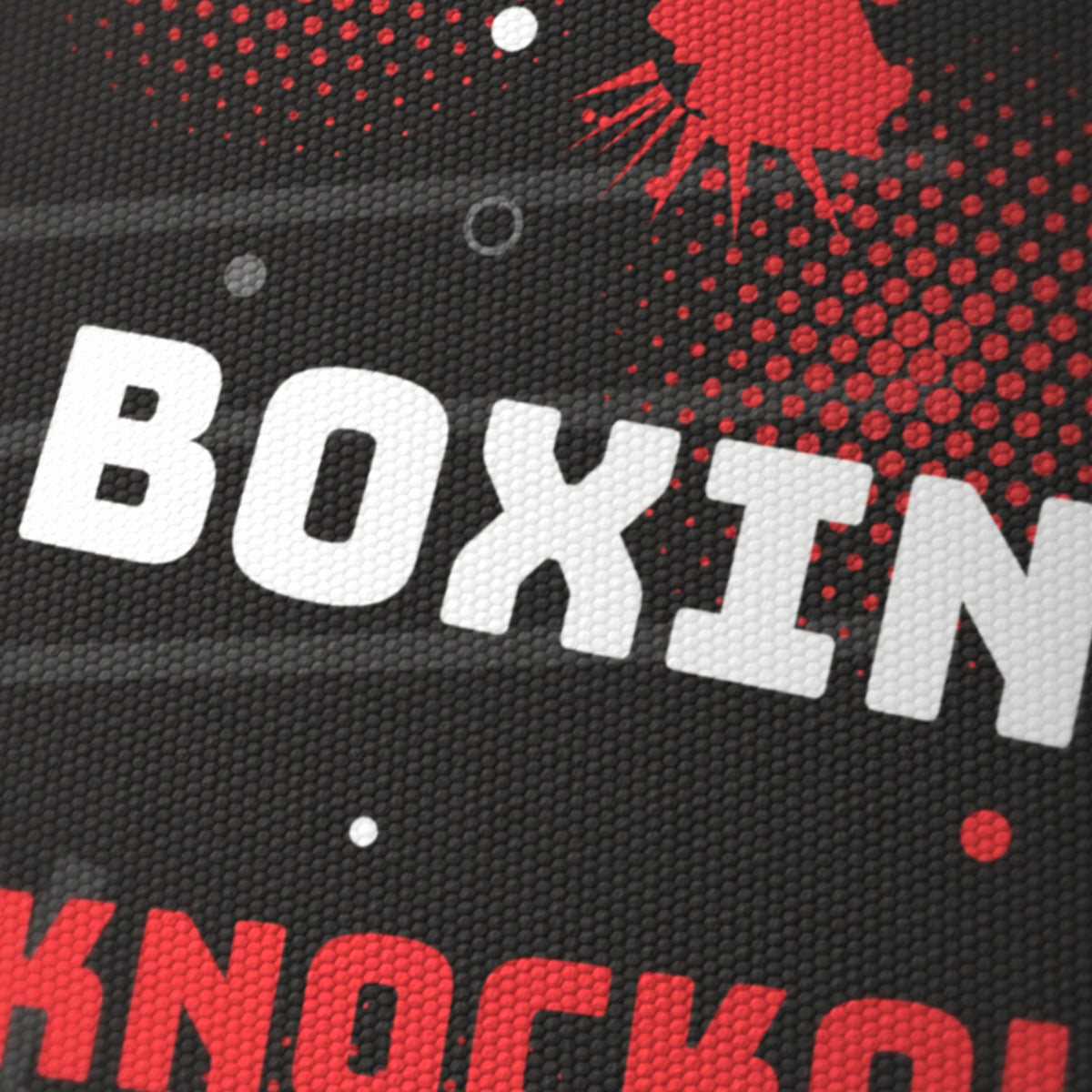 Black Knockout Boxing lampshade - 20cm x 18.5cm Ceiling - photo 6