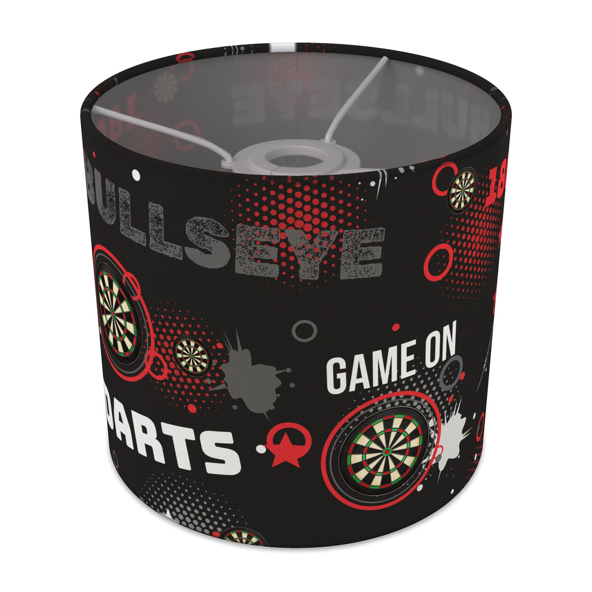 Black Darts Night lampshade - 20cm x 18.5cm Ceiling - main photo