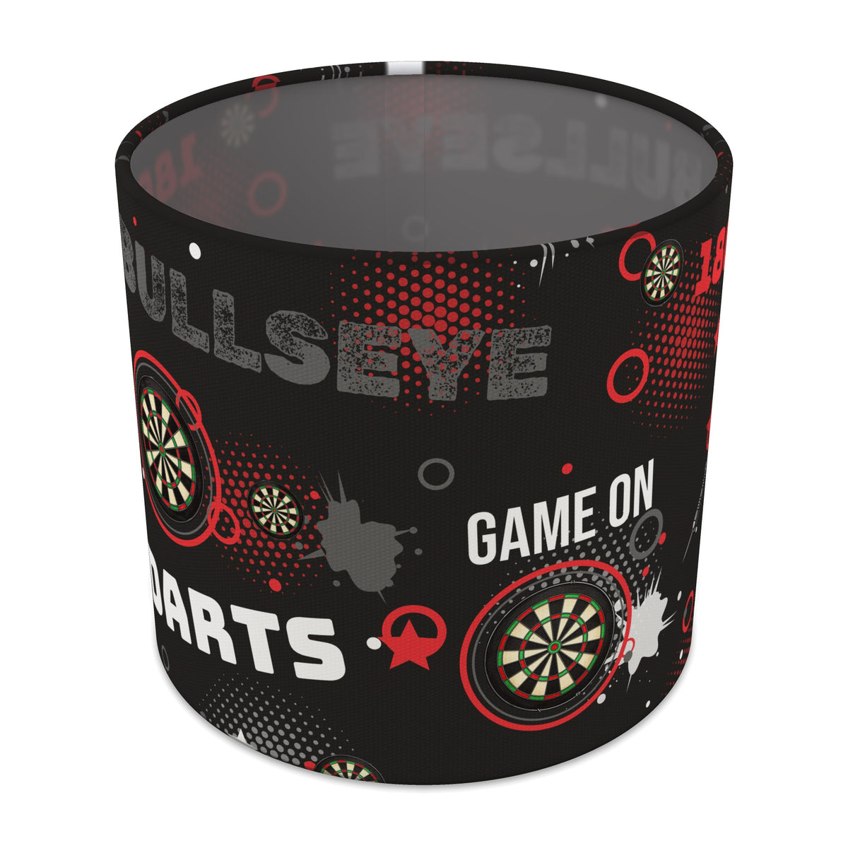 Black Darts Night lampshade - 20cm x 18.5cm Table