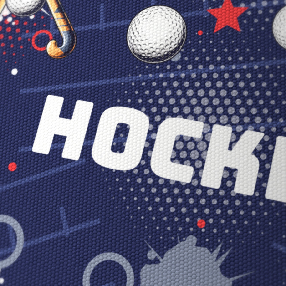 Navy Hockey Hero lampshade - 20cm x 18.5cm Ceiling - photo 6