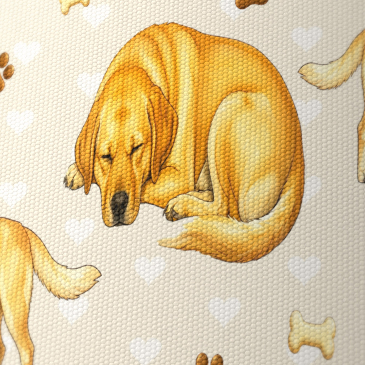 Cream Labrador Love lampshade - 20cm x 18.5cm Ceiling - photo 6