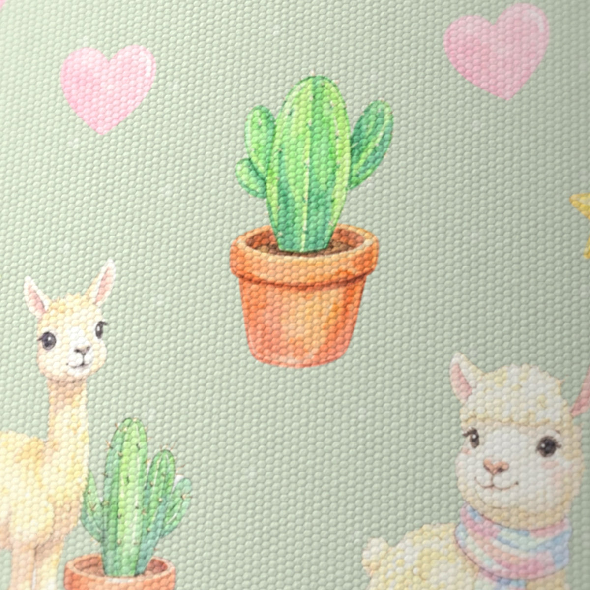 Sage Llama Love lampshade - 20cm x 18.5cm Ceiling - photo 6