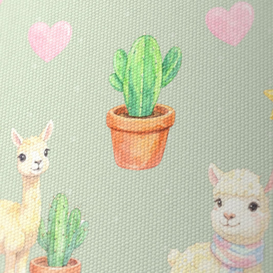 Sage Llama Love lampshade - 20cm x 18.5cm Ceiling - photo 6