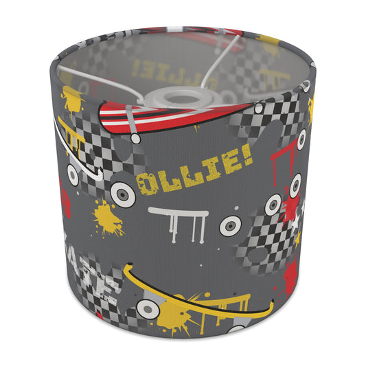 Concrete Skate Park lampshade - 20cm x 18.5cm Ceiling - main photo