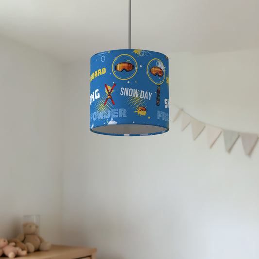 Sky Snow Day lampshade - 20cm x 18.5cm Ceiling - photo 2