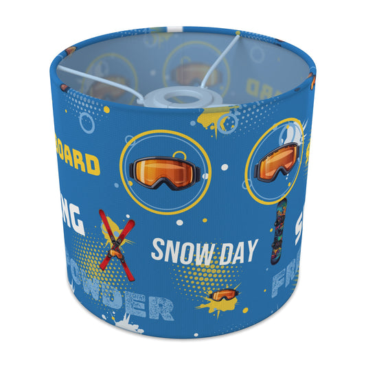 Sky Snow Day lampshade - 20cm x 18.5cm Ceiling - main photo