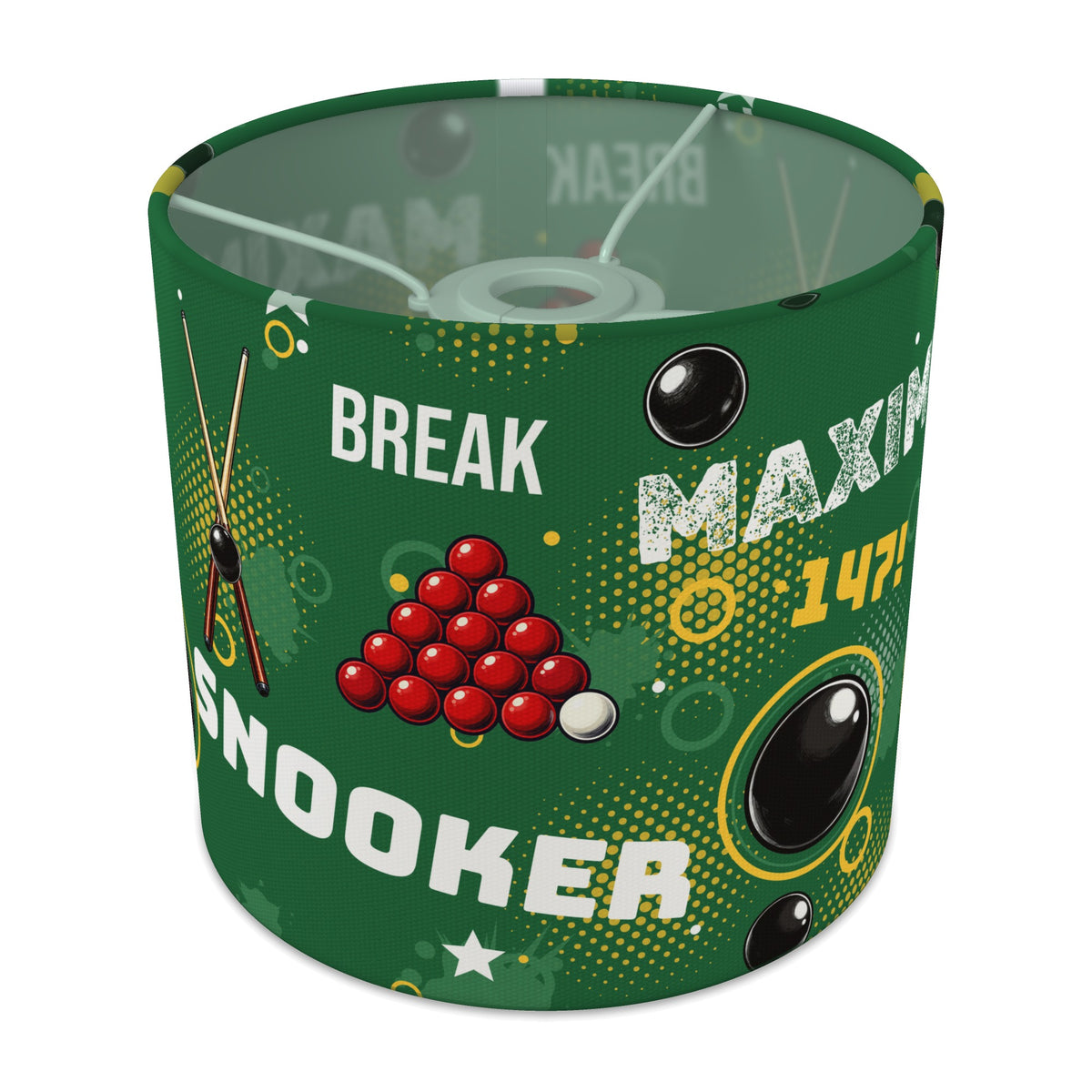Pitch Snooker Break lampshade - 20cm x 18.5cm Ceiling - main photo