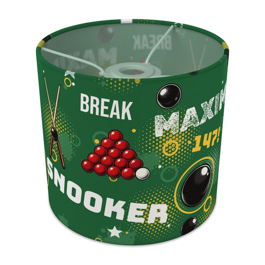 Pitch Snooker Break lampshade - 20cm x 18.5cm Ceiling - main photo