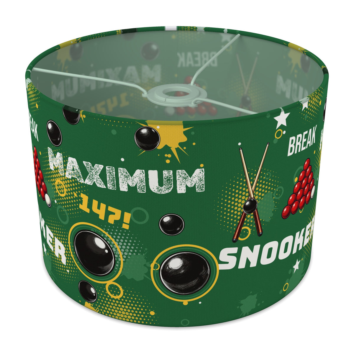 Pitch Snooker Break lampshade - 30cm x 21cm Ceiling