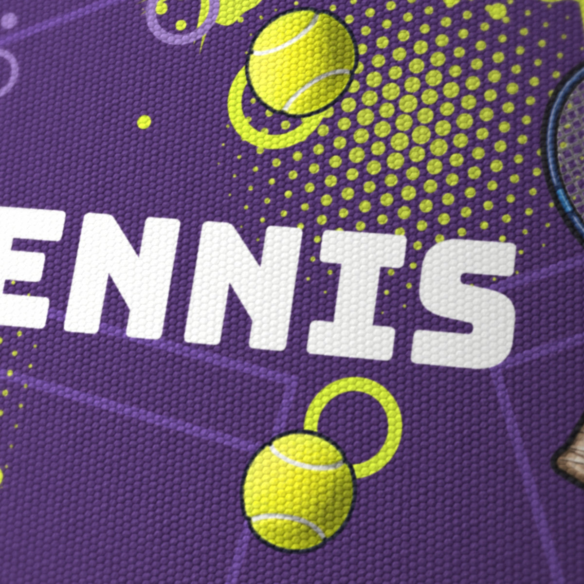 Purple Tennis Ace lampshade - 20cm x 18.5cm Ceiling - photo 6