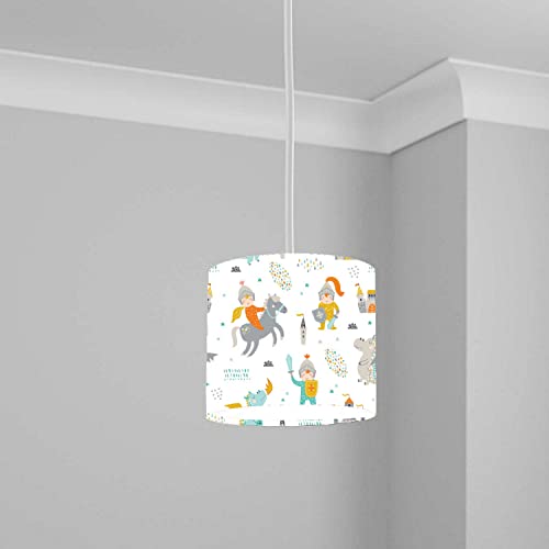 Cute Funny Dogs Baby Boys Nursery lampshade lightshade Printed Light Shade 20CMX18.5CM