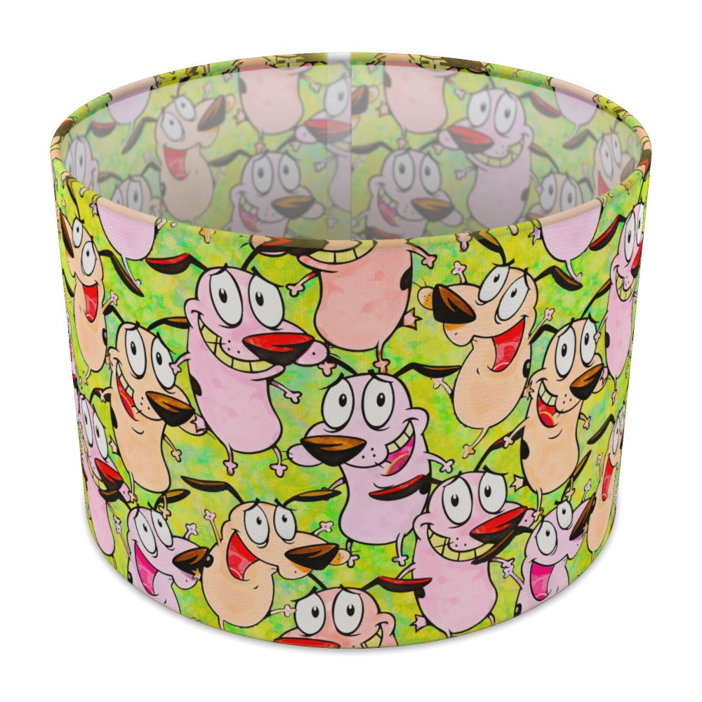 Colorful Cartoon Dog Pattern lampshade - 30cm Table