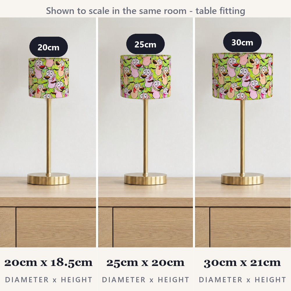 Colorful Cartoon Dog Pattern lampshade