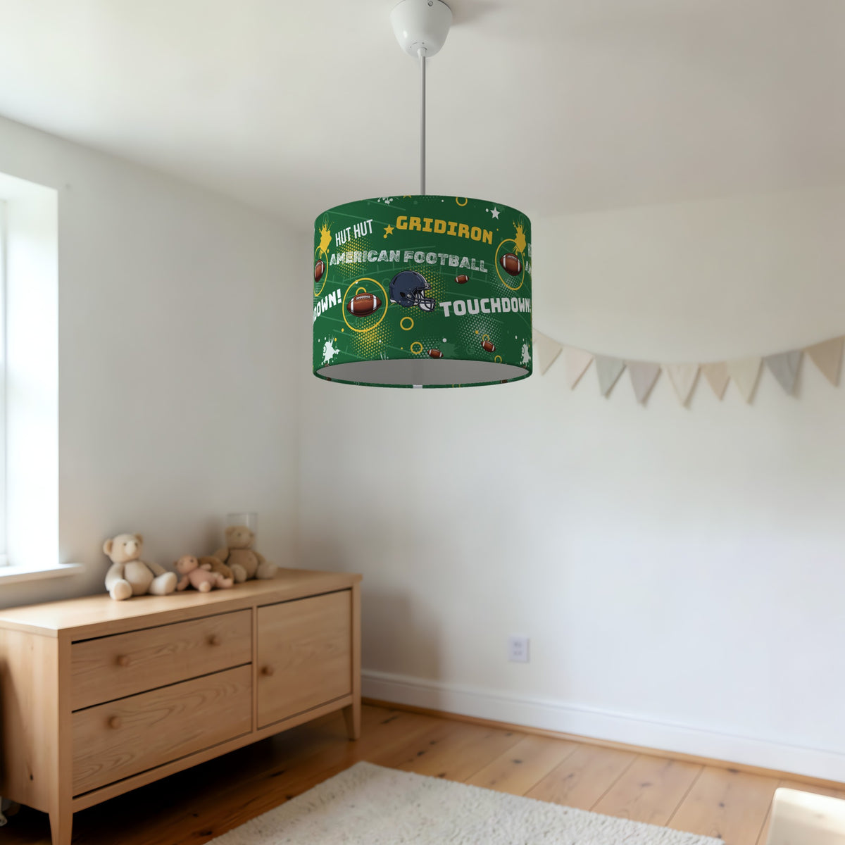 Pitch Touchdown lampshade - 20cm x 18.5cm Ceiling - photo 3