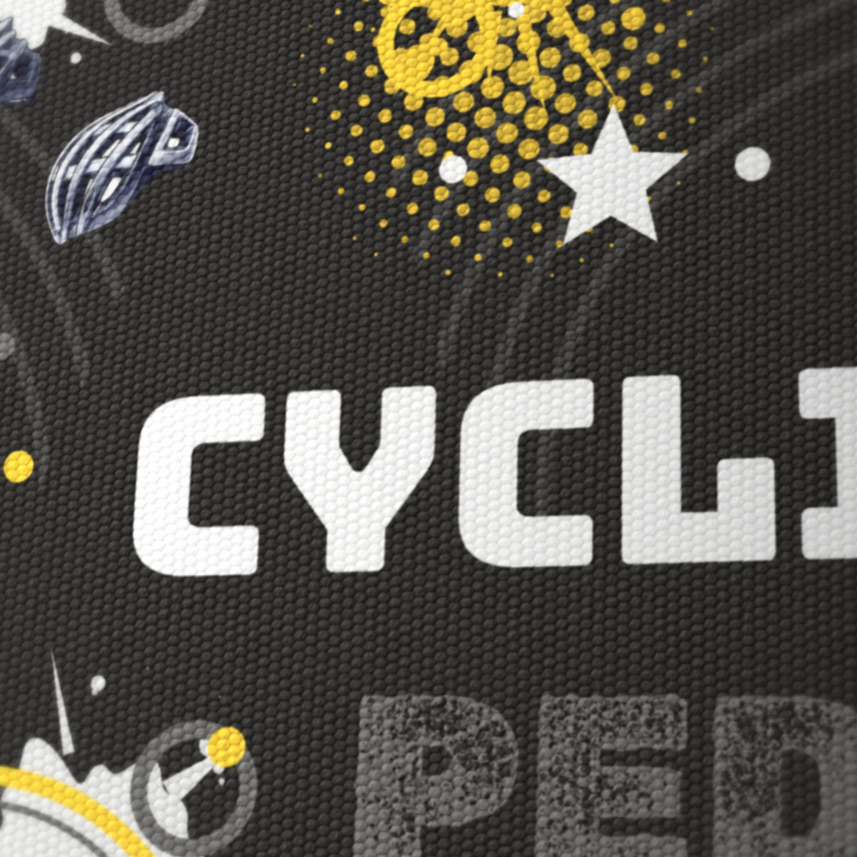 Black Pedal Power lampshade - 20cm x 18.5cm Ceiling - photo 6