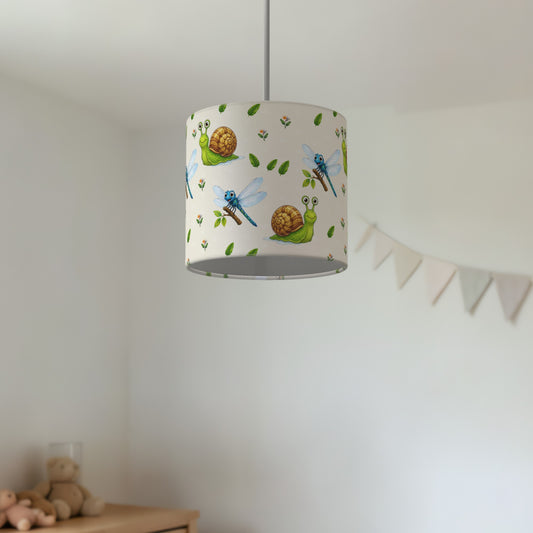 Cream Bug Friends lampshade - 20cm x 18.5cm Ceiling - photo 2