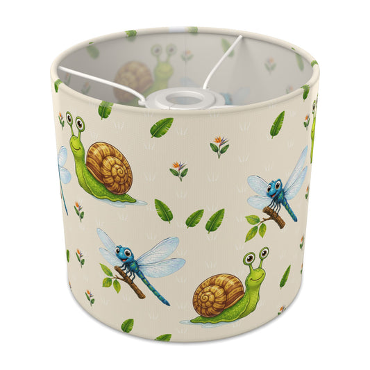 Cream Bug Friends lampshade - 20cm x 18.5cm Ceiling - main photo