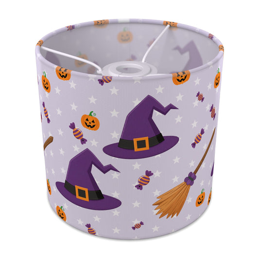 Lilac Halloween lampshade - 20cm x 18.5cm Ceiling - main photo