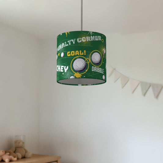 Pitch Hockey Hero lampshade - 20cm x 18.5cm Ceiling - photo 2