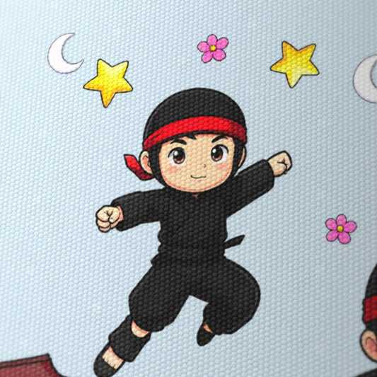 Sky Little Ninjas lampshade - 20cm x 18.5cm Ceiling - photo 6