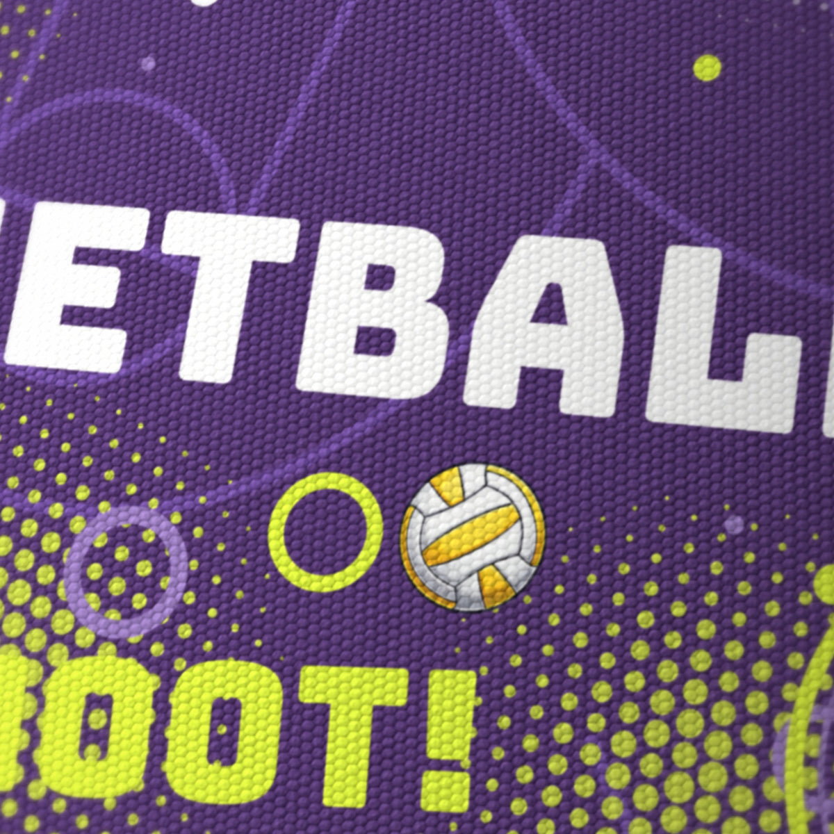 Purple Netball Star lampshade - 20cm x 18.5cm Ceiling - photo 6