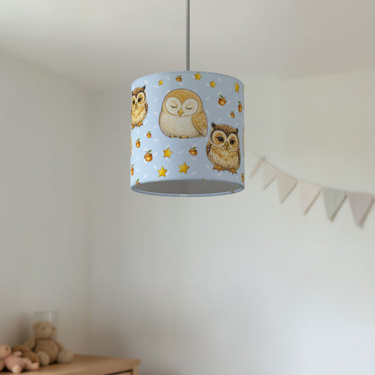 Sky Night Owls lampshade - 20cm x 18.5cm Ceiling - photo 2