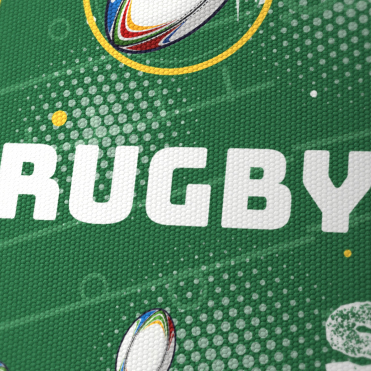 Pitch Rugby Crazy lampshade - 20cm x 18.5cm Ceiling - photo 6
