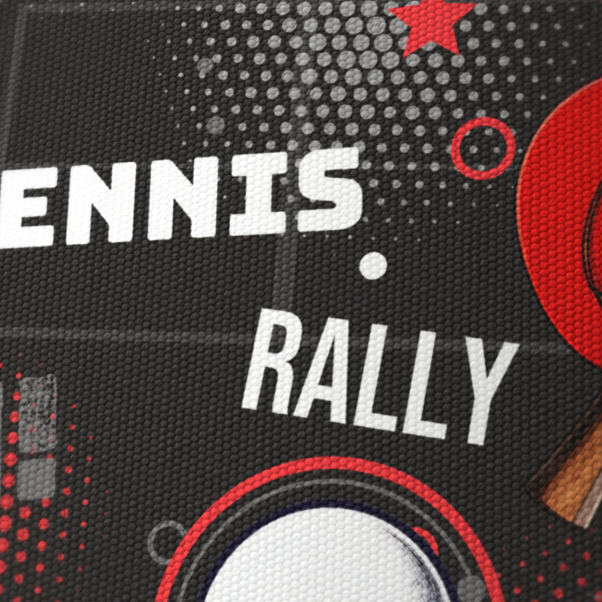 Black Ping Pong Rally lampshade - 20cm x 18.5cm Ceiling - photo 6