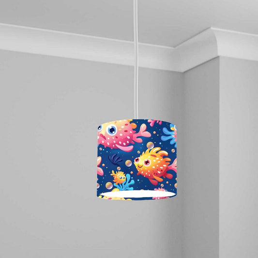 Aquatic Lampshade Kids Bedroom LightShade ver169 20CM X 18.5CM