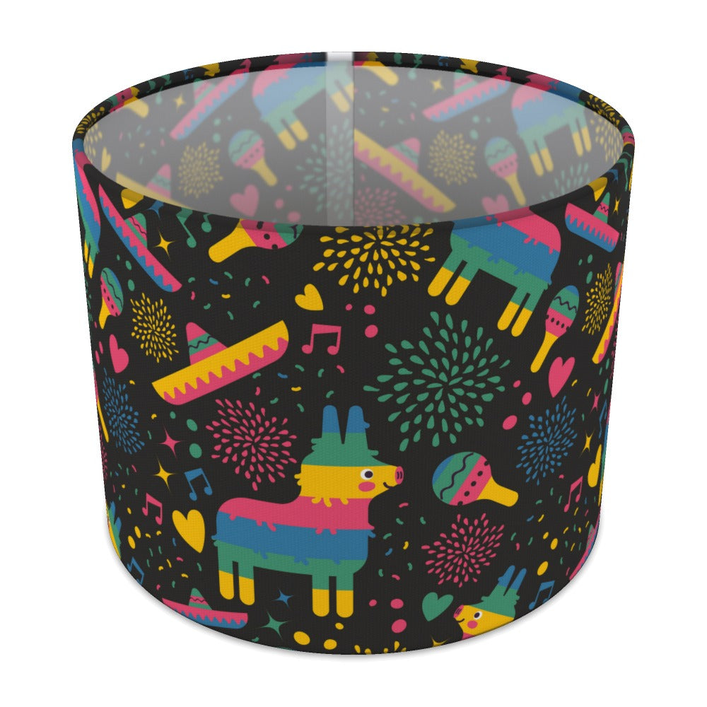 Colorful Fiesta Pinata Pattern lampshade - 25cm Table