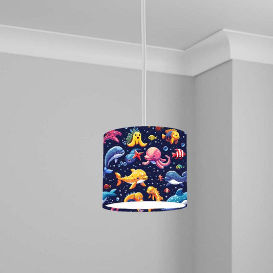 Aquatic Lampshade Kids Bedroom LightShade ver142 20CM X 18.5CM