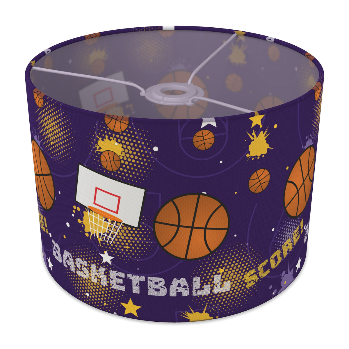 Purple Slam Dunk lampshade - 30cm x 21cm Ceiling