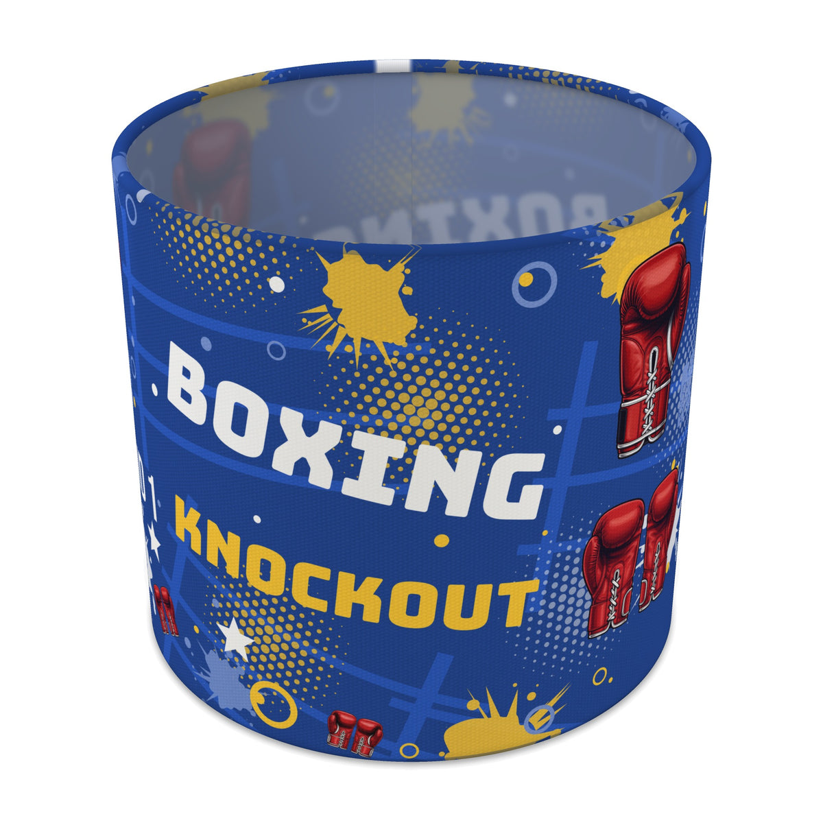 Royal Knockout Boxing lampshade - 20cm x 18.5cm Table