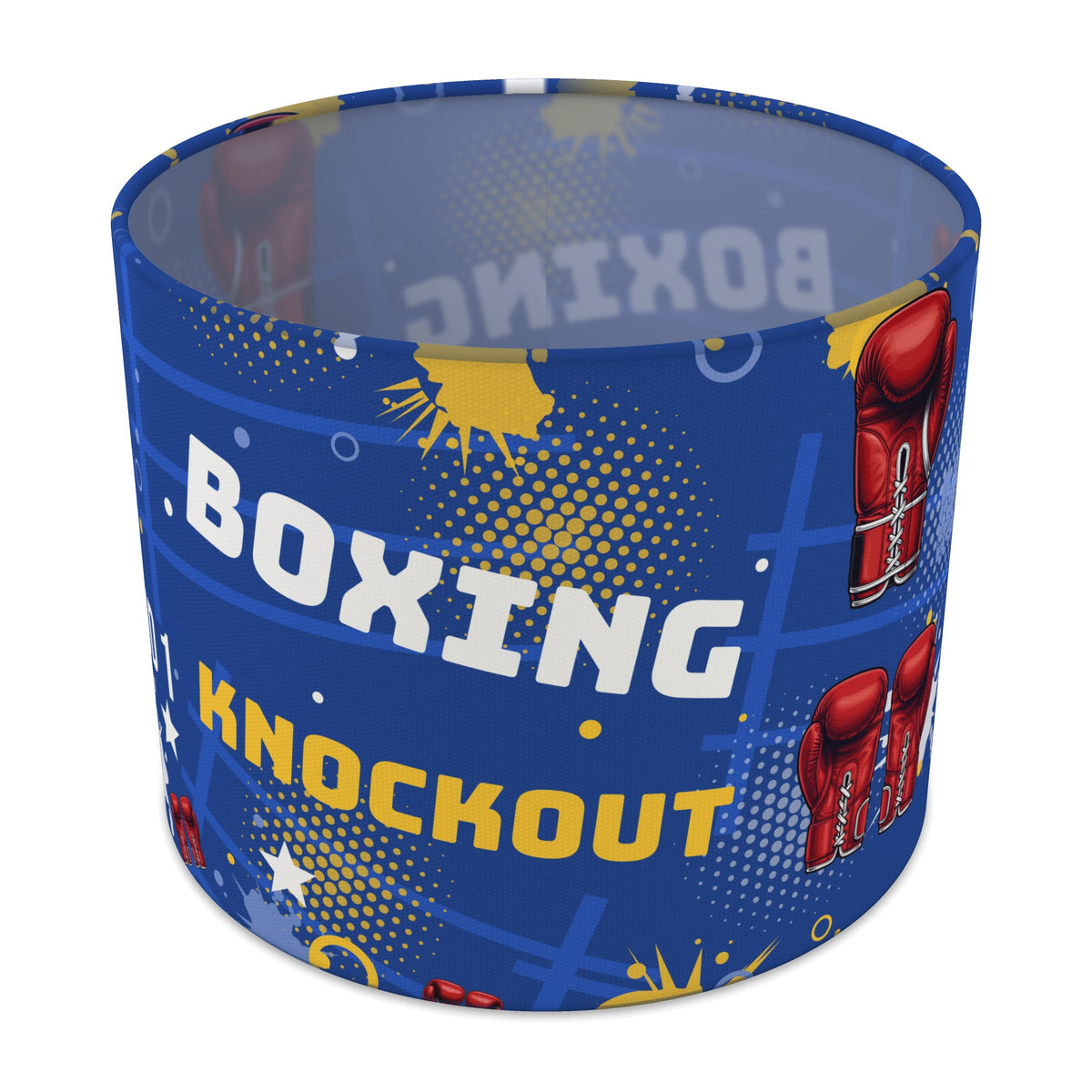 Royal Knockout Boxing lampshade - 25cm x 20cm Table