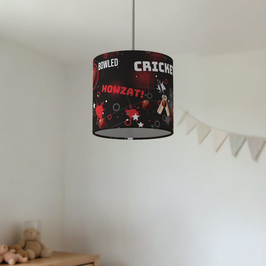 Black Cricket Crazy lampshade - 20cm x 18.5cm Ceiling - photo 2