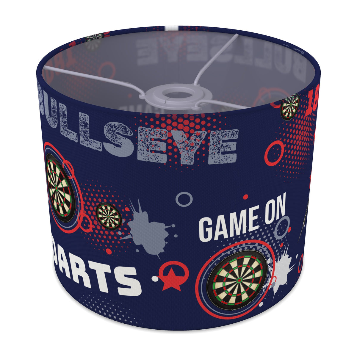 Navy Darts Night lampshade - 25cm x 20cm Ceiling