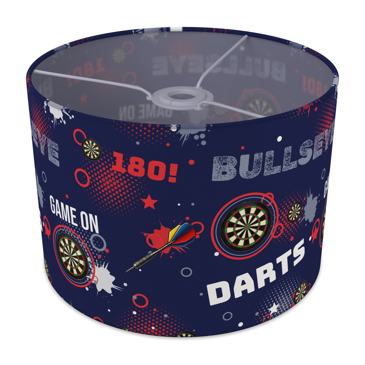 Navy Darts Night lampshade - 30cm x 21cm Ceiling