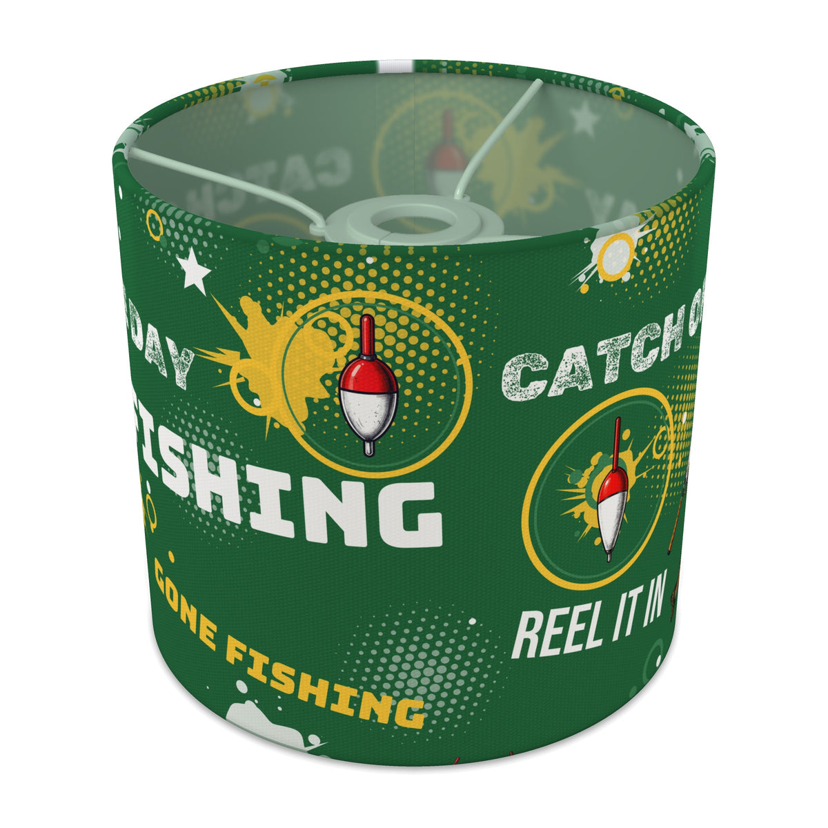 Pitch Reel It In lampshade - 20cm x 18.5cm Ceiling - main photo
