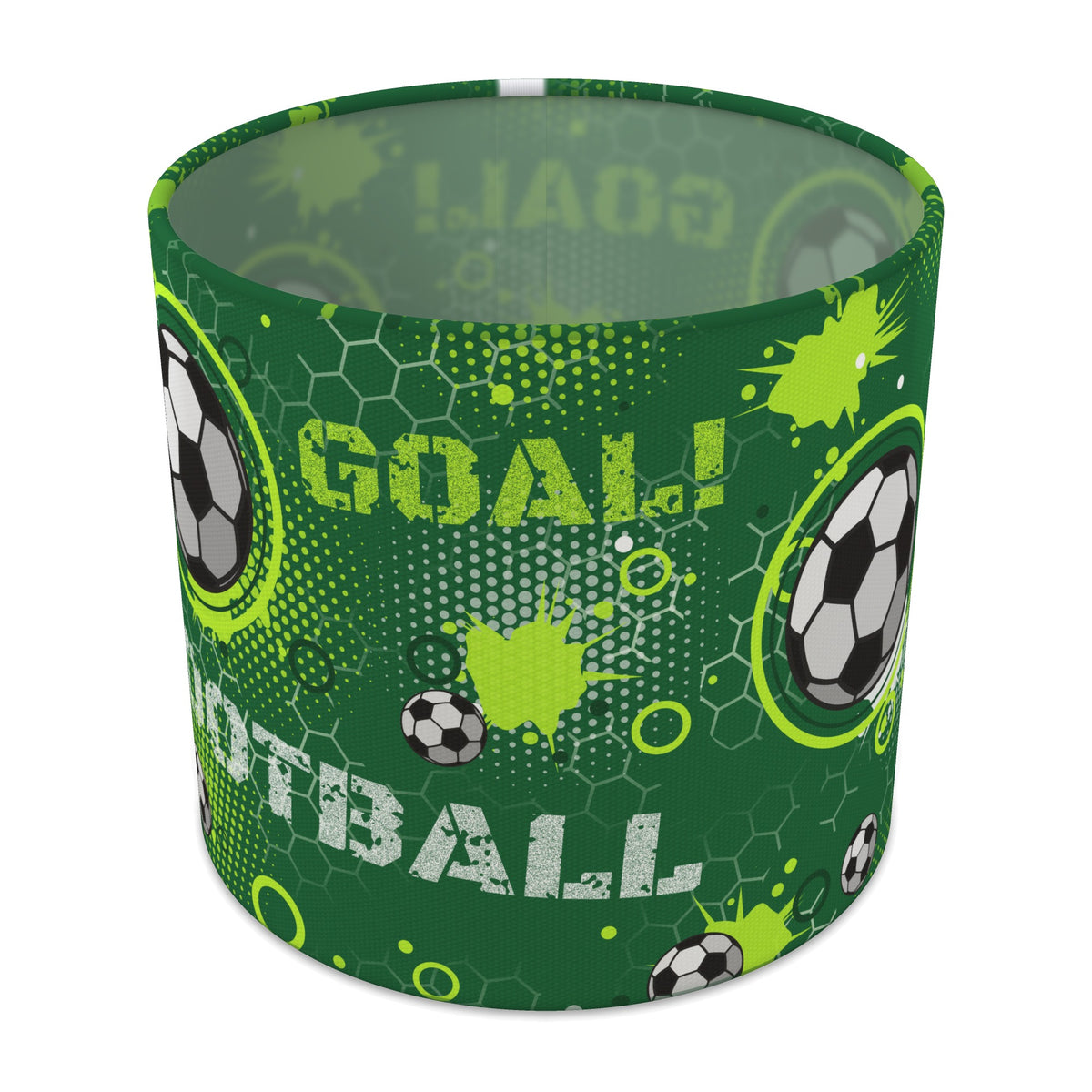 Pitch Football Crazy lampshade - 20cm x 18.5cm Table