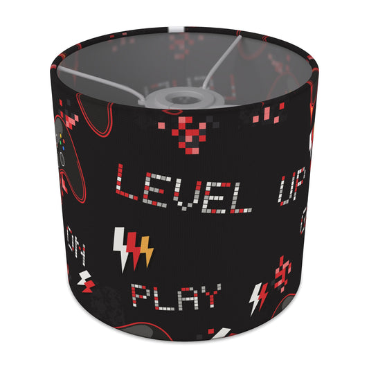 Black Game On lampshade - 20cm x 18.5cm Ceiling - main photo