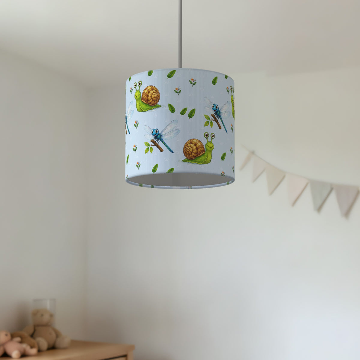 Sky Bug Friends lampshade - 20cm x 18.5cm Ceiling - photo 2