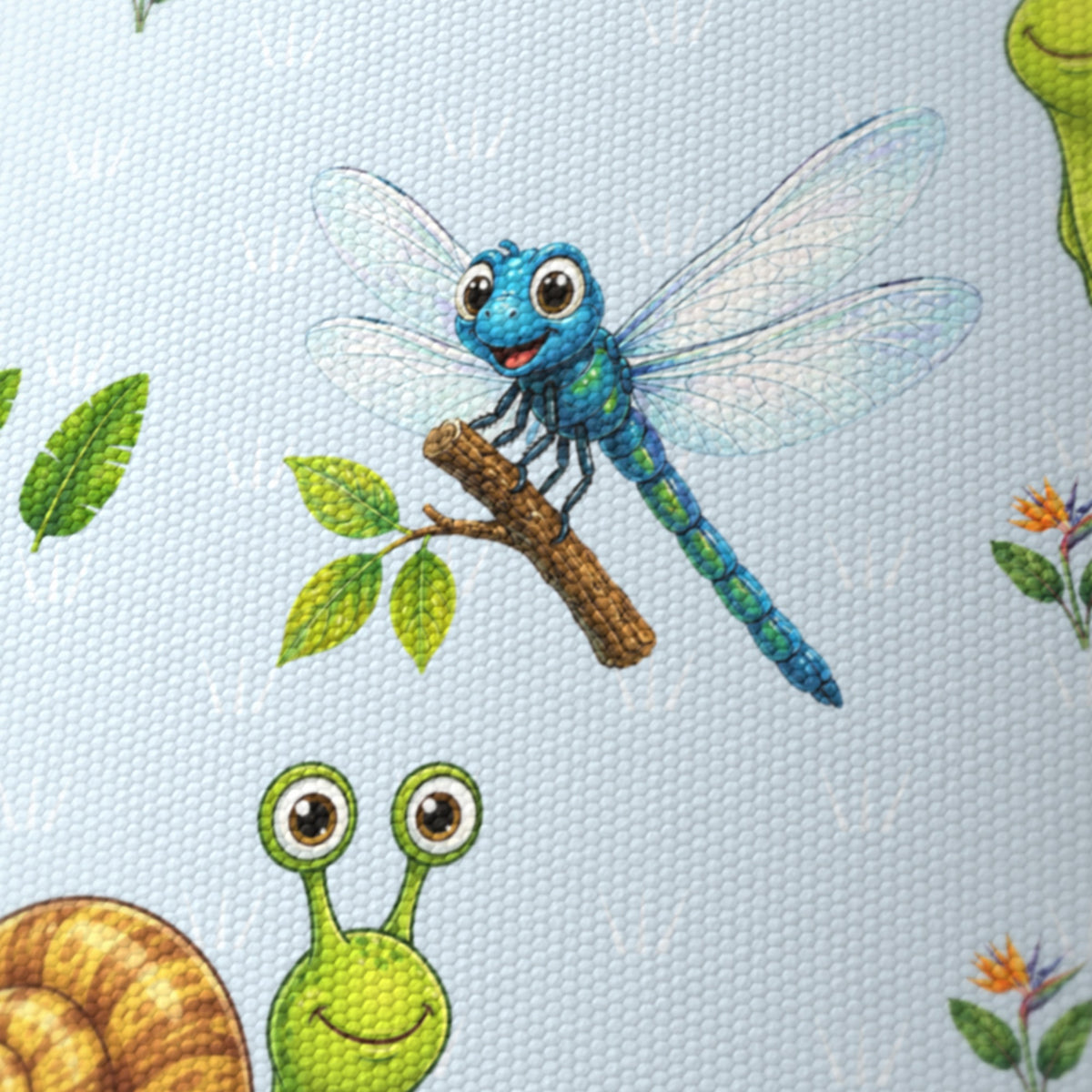 Sky Bug Friends lampshade - 20cm x 18.5cm Ceiling - photo 6